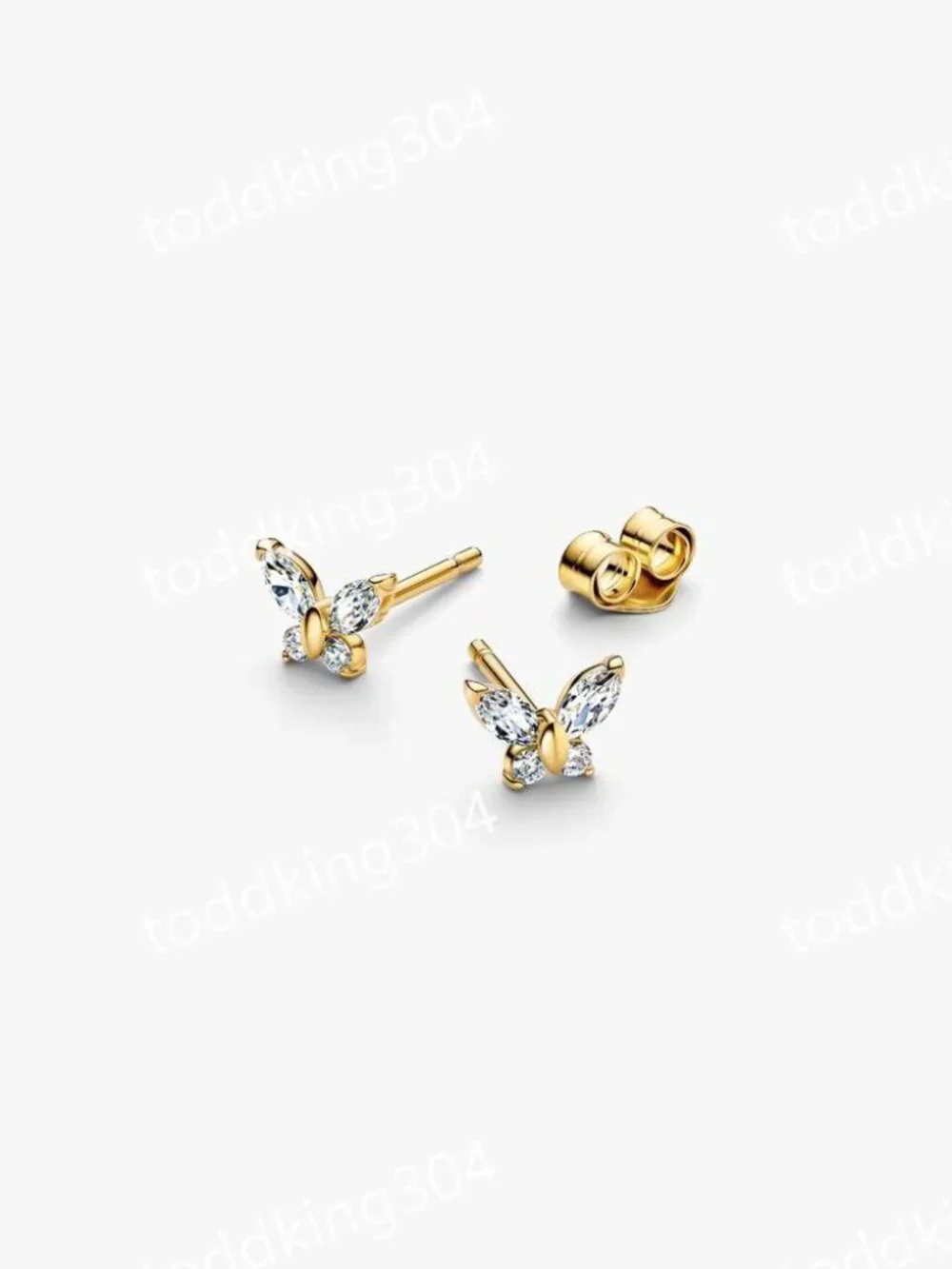 Butterfly Stud Earrings